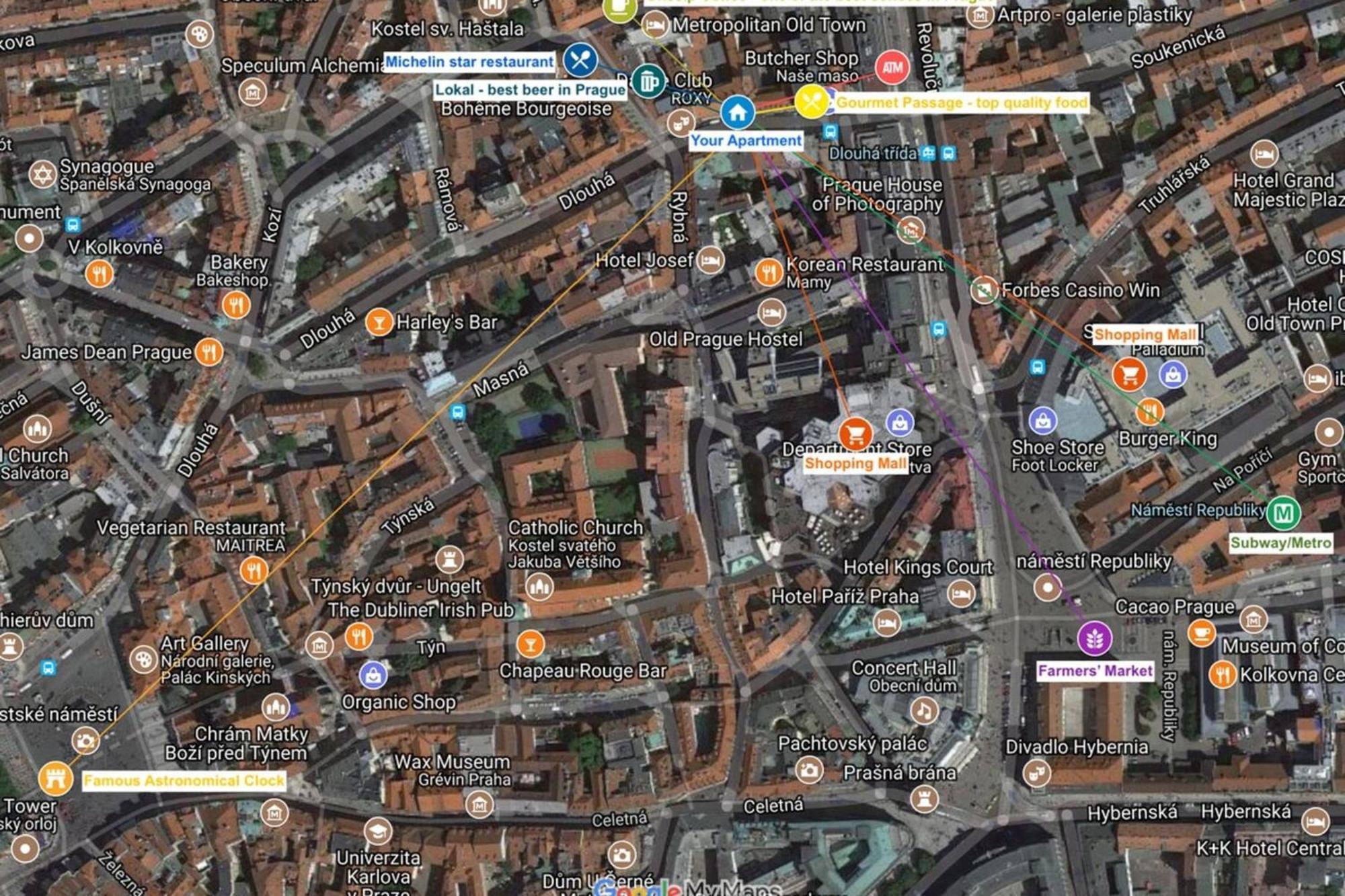 Quiet City Center Apartment In Hip & Foodie Area Prague Ngoại thất bức ảnh